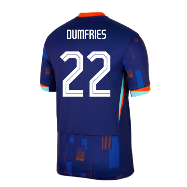 2024-2025 Netherlands Away Shirt (Dumfries 22)-Football Shirts Shop