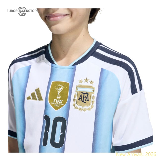 2026-2027 Argentina LIONEL MESSI Home Shirt (Kids)-Football Shirts Shop