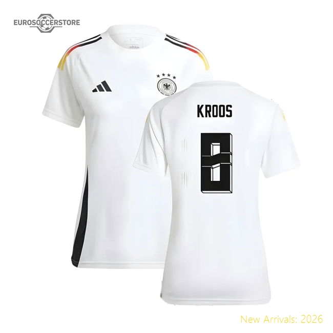 2024-2025 Germany Home Fan Shirt (Ladies) (Kroos 8)-Football Shirts Shop