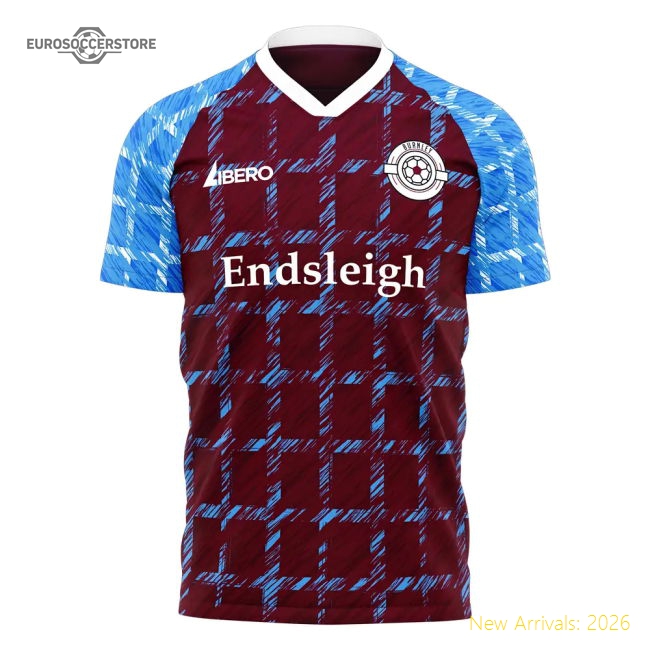 Burnley 2025-2026 Home Concept Football Kit (Libero)-Football Shirts Shop