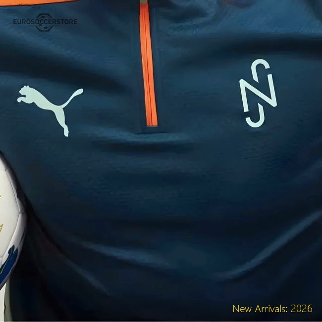 Neymar JR 1/4 Zip Top (Ocean Tropic)-Football Shirts Shop