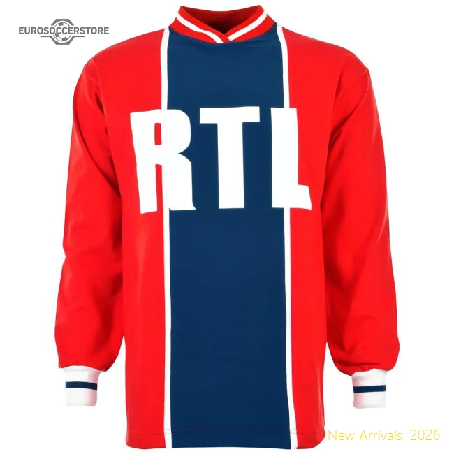 Paris 1974 Retro Football Shirt-Football Shirts Shop