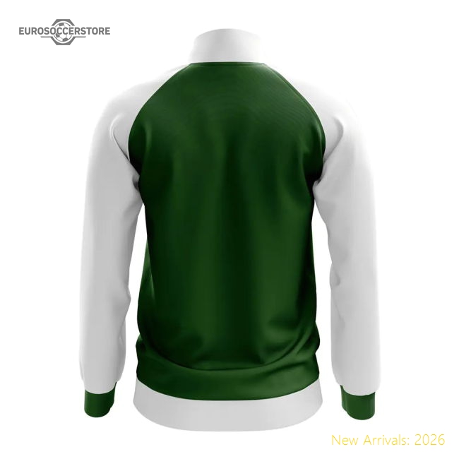 Pakistan Concept Football Track Jacket (Green)-Football Shirts Shop