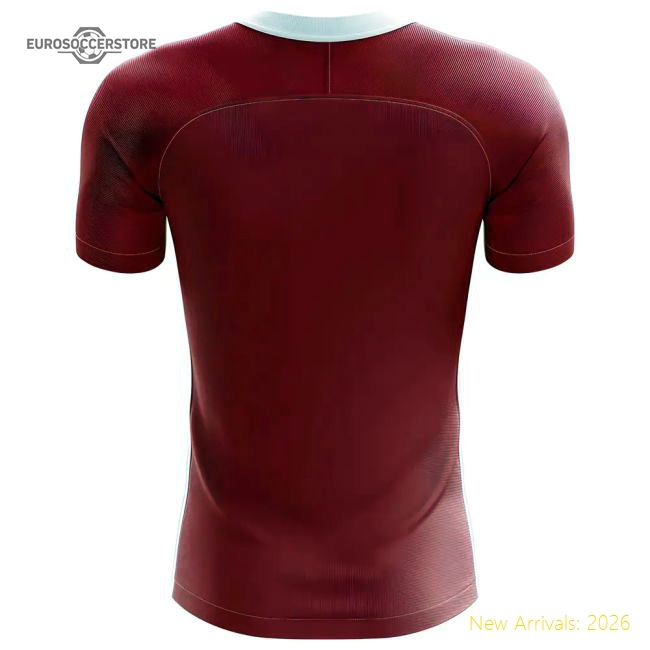 2025-2026 Denmark Flag Concept Football Shirt-Football Shirts Shop