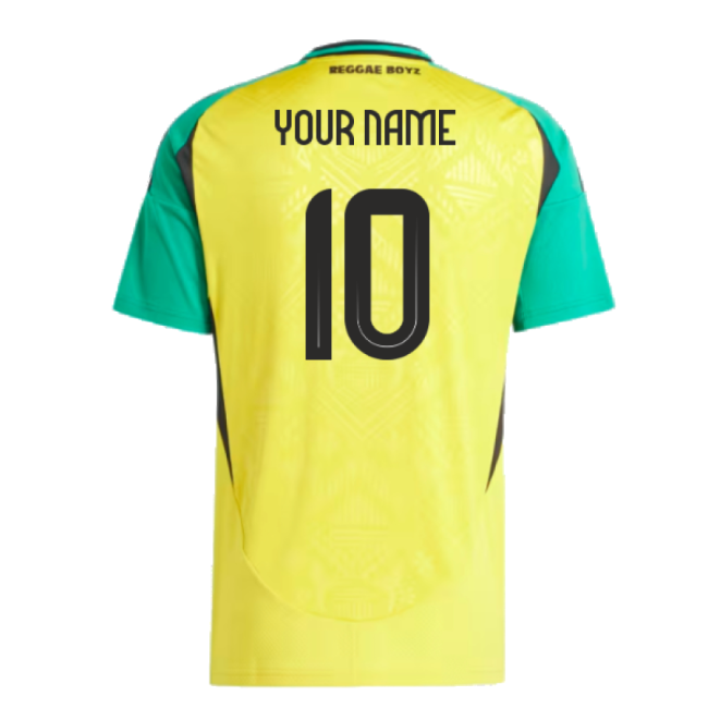 2024-2025 Jamaica Home Shirt (Womens) (Your Name)-Football Shirts Shop