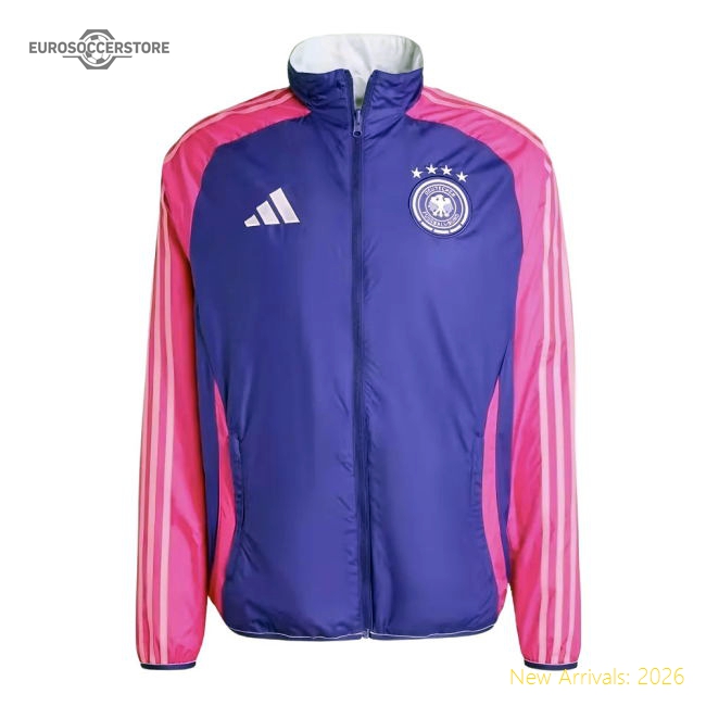 2024-2025 Germany Anthem Jacket (Purple)-Football Shirts Shop