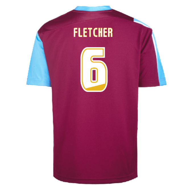 2005 West Ham Home Play Off Final Shirt (Fletcher 6)-Football Shirts Shop