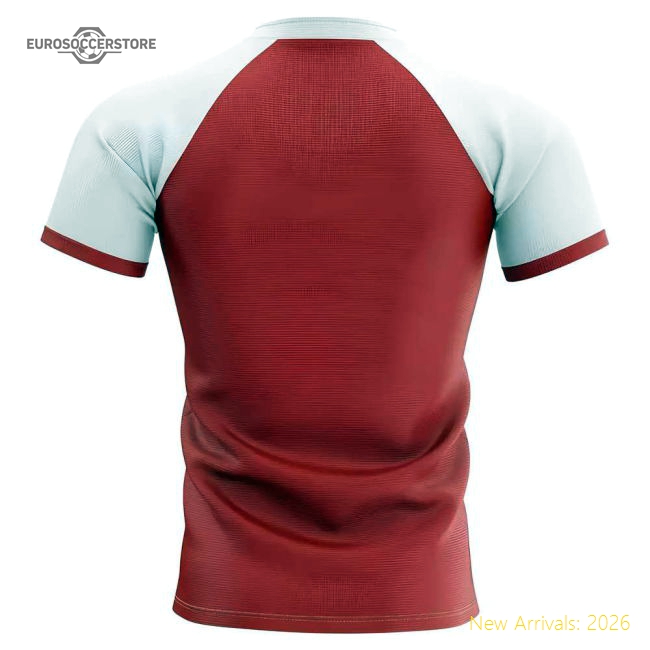 2025-2026 Tonga Home Concept Rugby Shirt-Football Shirts Shop