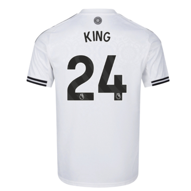 2025-2026 Fulham Home Shirt (King 24)-Football Shirts Shop