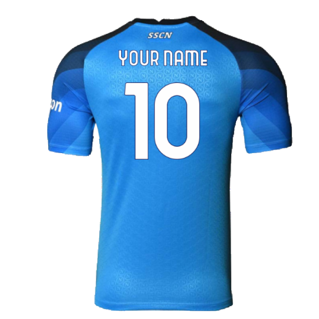 Napoli 2022-23 Player Issue Home Shirt (3XL) (Your Name 10) (Excellent)-Football Shirts Shop
