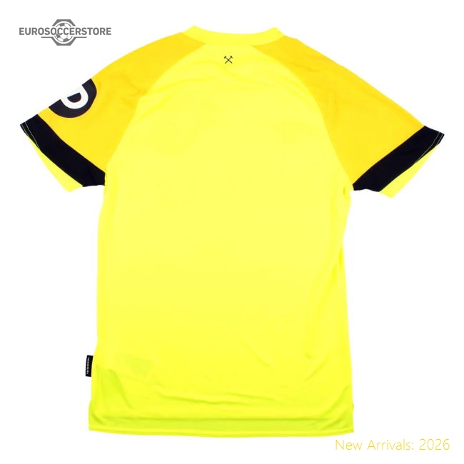 2023-2024 West Ham Change Goalkeeper Shirt (Yellow)-Football Shirts Shop