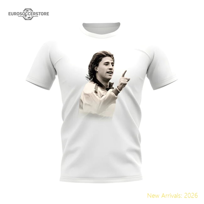 Hernan Crespo Legend T-Shirt (White)-Football Shirts Shop