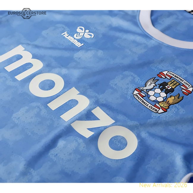 2025-2026 Coventry City Home Shirt - Kids-Football Shirts Shop