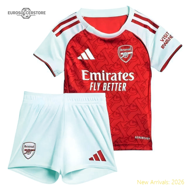 2025-2026 Arsenal Home Baby Kit-Football Shirts Shop