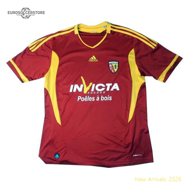 RC Lens 2011-12 Home Shirt (XL) (Excellent)-Football Shirts Shop