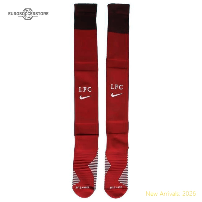 2022-2023 Liverpool Home Socks (Red)-Football Shirts Shop