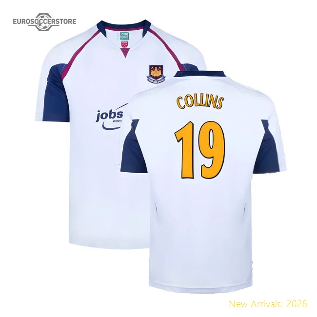 2006 West Ham FA Cup Final Shirt (Collins 19)-Football Shirts Shop