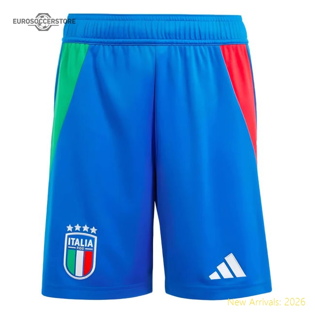 2024-2025 Italy Away Shorts (Blue) - Kids-Football Shirts Shop