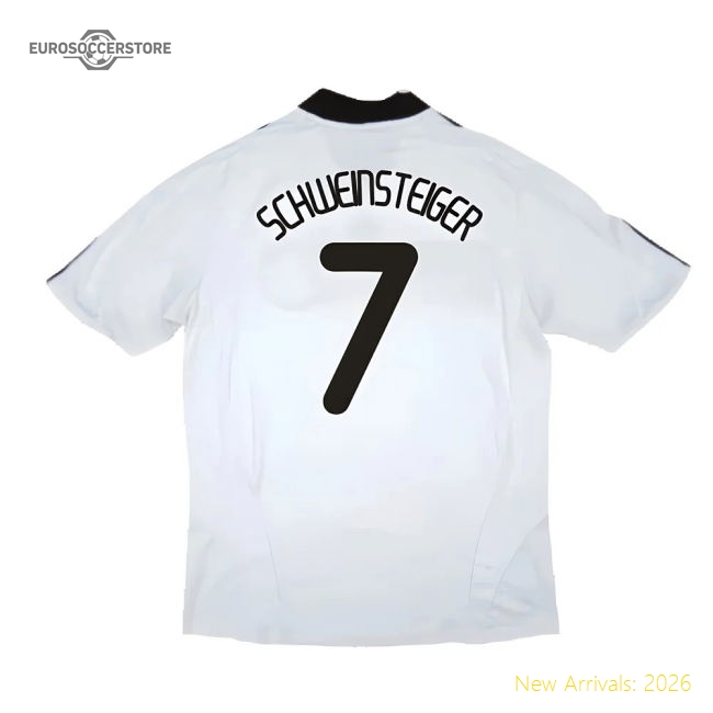 Germany 2008-09 Home Shirt ((Good) XL) (SCHWEINSTEIGER 7)-Football Shirts Shop