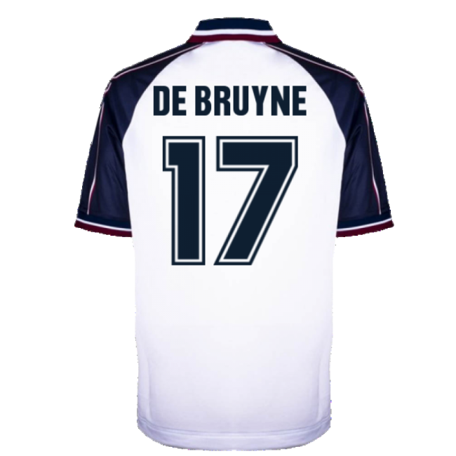 Manchester City 1998 Away Shirt (DE BRUYNE 17)-Football Shirts Shop