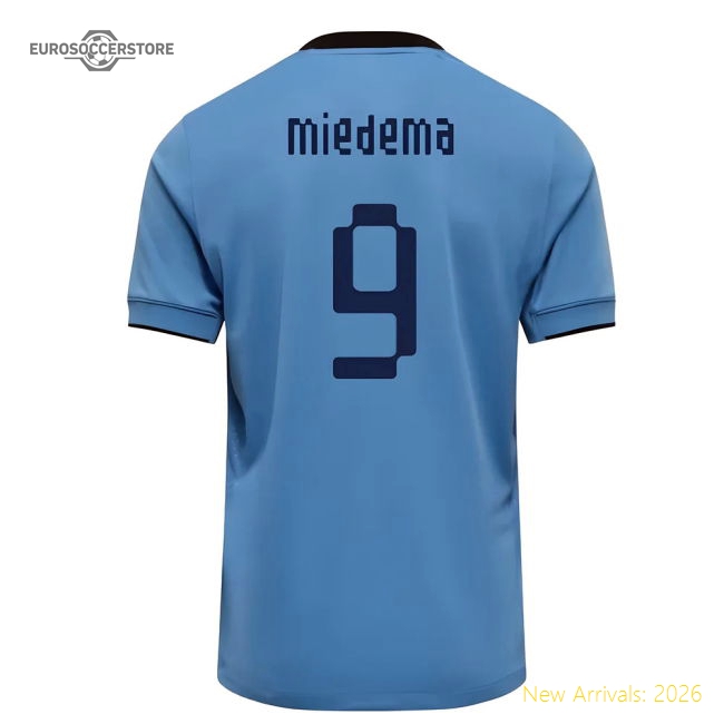 2025-2026 Netherlands Womens Team Away Shirt (Kids) (Miedema 9)-Football Shirts Shop