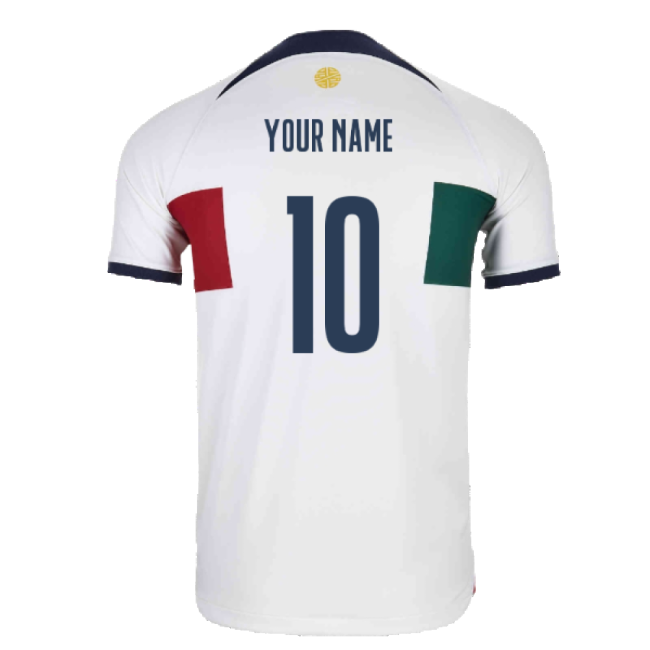 2022-2023 Portugal Away Shirt (Kids) (Your Name)-Football Shirts Shop