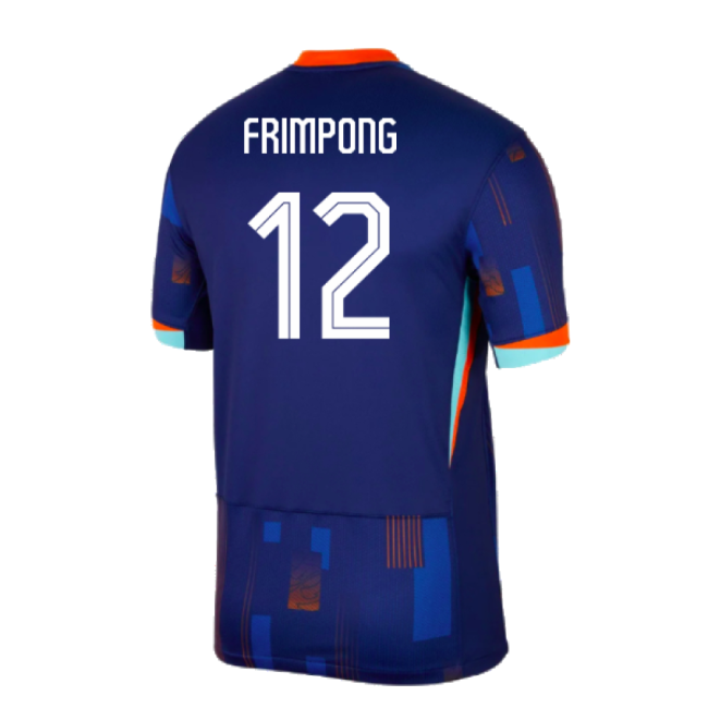2024-2025 Netherlands Away Shirt (Frimpong 12)-Football Shirts Shop