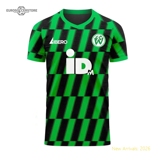 FC Wacker Innsbruck 2025-2026 Home Concept Football Kit (Libero) - Womens-Football Shirts Shop