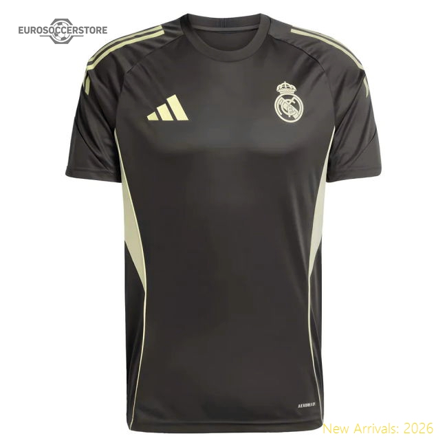 2025-2026 Real Madrid Training Jersey (Utility Grey)-Football Shirts Shop