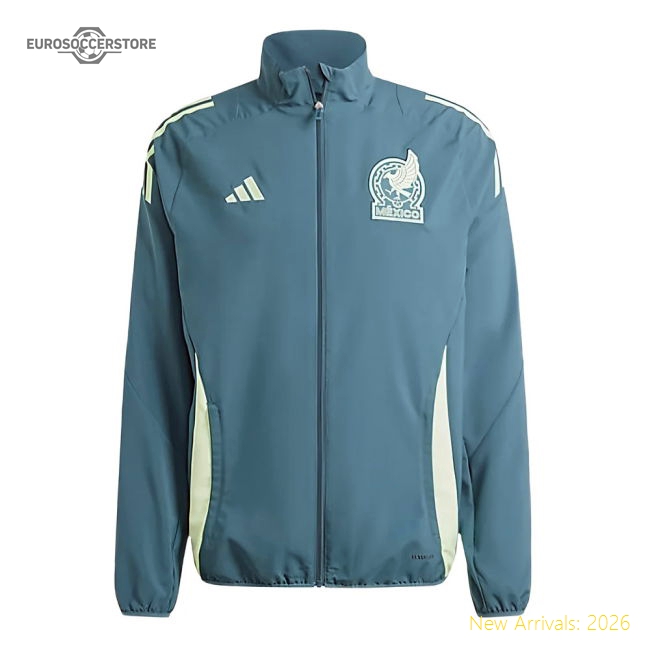 2024-2025 Mexico Presentation Jacket (Green)-Football Shirts Shop