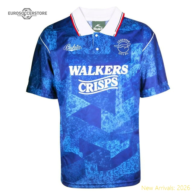 Leicester City 1990 Bukta Retro Shirt (OKAZAKI 20)-Football Shirts Shop