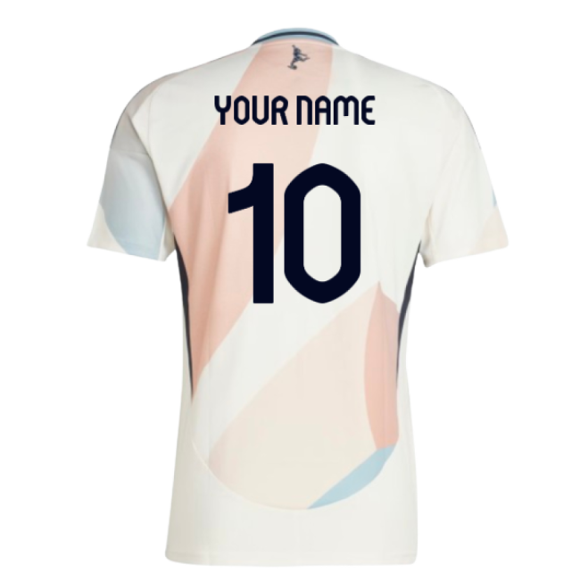 2025-2026 Spain Away Shirt (Unisex) (Your Name)-Football Shirts Shop