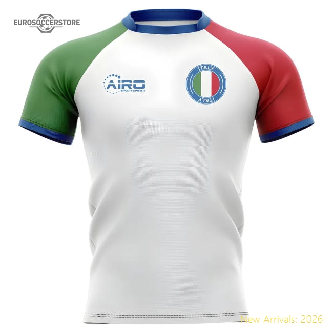 2025-2026 Italy Flag Concept Rugby Shirt-Football Shirts Shop
