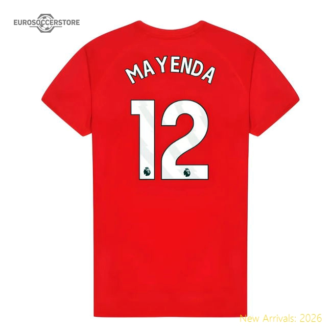 Sunderland Poly T-Shirt (Red) - Kids (Mayenda 12)-Football Shirts Shop