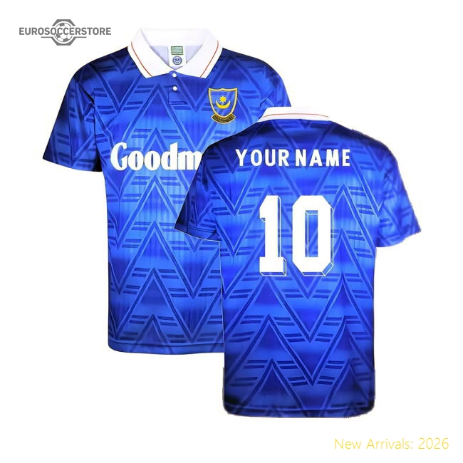 Portsmouth 1992 FA Cup Semi Final Shirt (Your Name)-Football Shirts Shop