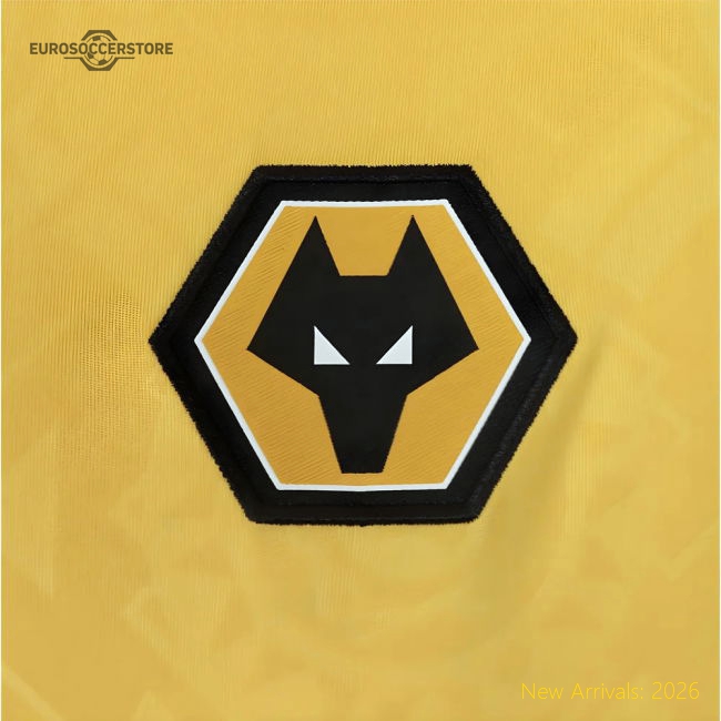 2025-2026 Wolves Home Shirt-Football Shirts Shop