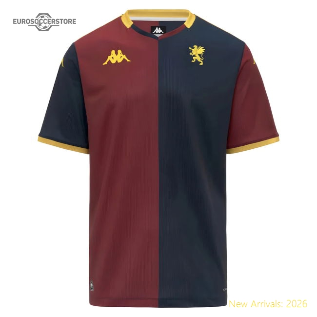 2025-2026 Genoa Home Shirt-Football Shirts Shop