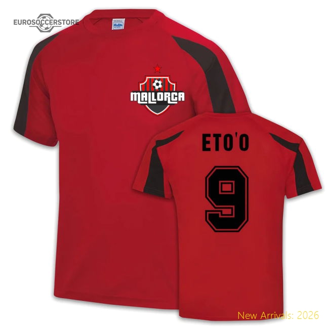 Mallorca Sports Training Jersey (Samuel Eto\'o 9)-Football Shirts Shop
