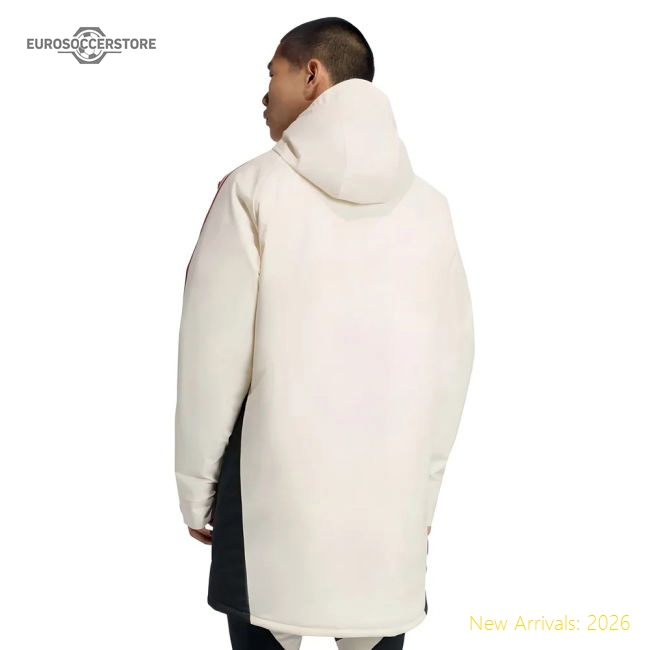 2025-2026 Liverpool Parka Jacket (White)-Football Shirts Shop