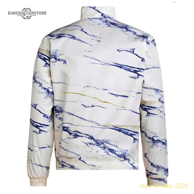 2023-2024 Italy Reversible Anthem Jacket (Blue)-Football Shirts Shop