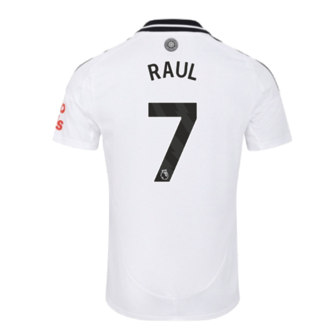 2024-2025 Fulham Home Shirt (Raul 7)-Football Shirts Shop