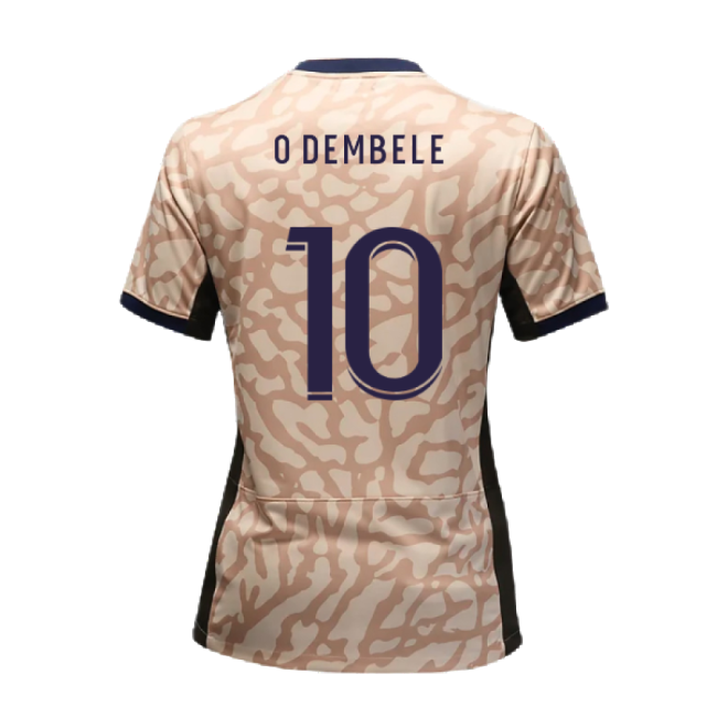 2023-2024 PSG 4th Shirt (O Dembele 10)-Football Shirts Shop