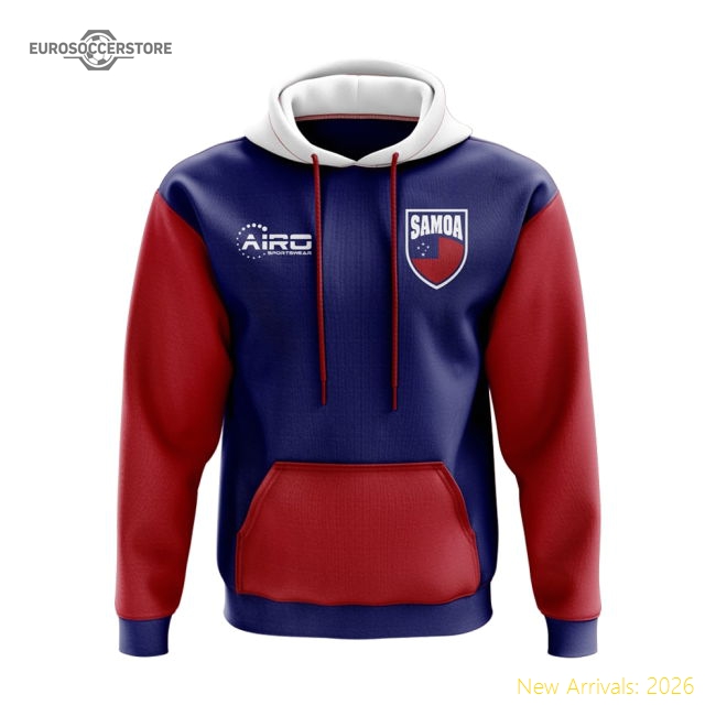 Samoa Concept Country Football Hoody (Blue)-Football Shirts Shop
