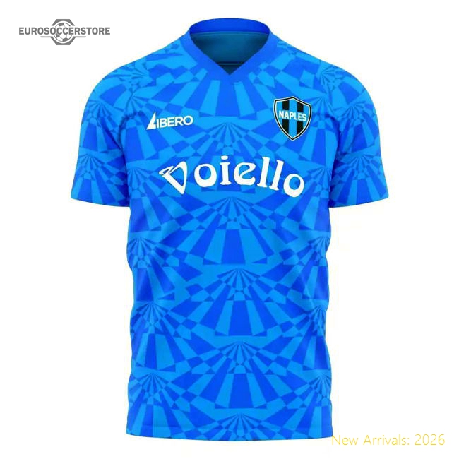 Napoli 1990s Home Concept Football Kit (Libero) (OSIMHEN 9)-Football Shirts Shop
