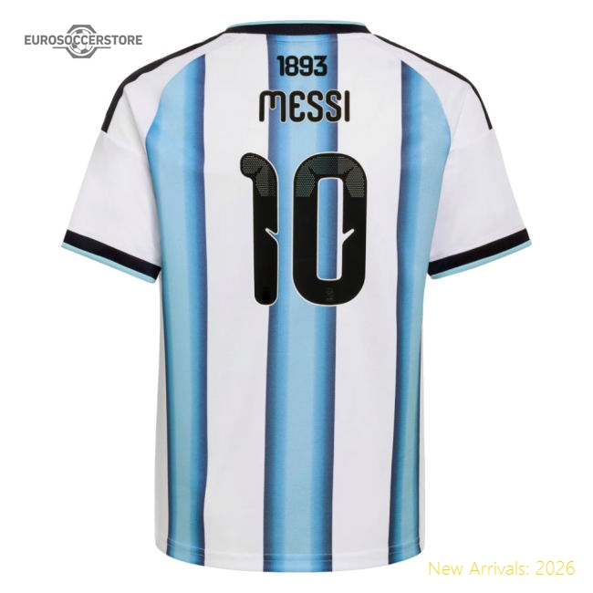 2026-2027 Argentina LIONEL MESSI Home Shirt (Kids)-Football Shirts Shop