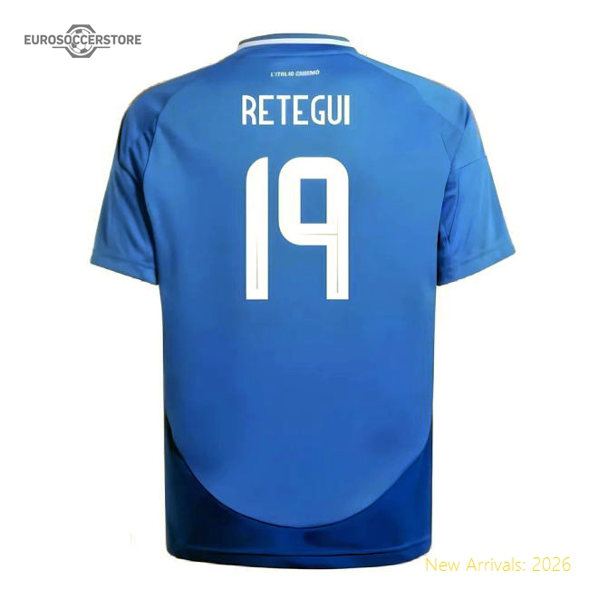 2024-2025 Italy Home Shirt (Kids) (RETEGUI 19)-Football Shirts Shop