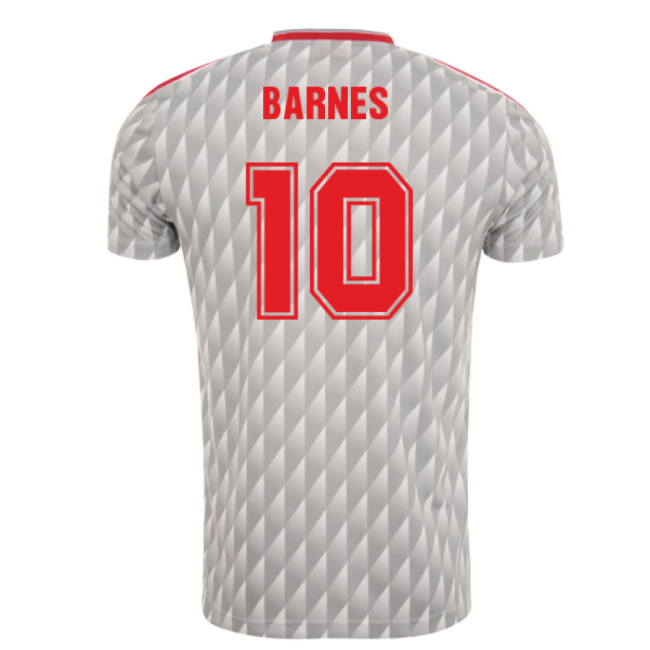 1989-1991 Liverpool Away Candy Retro Shirt (BARNES 10)-Football Shirts Shop