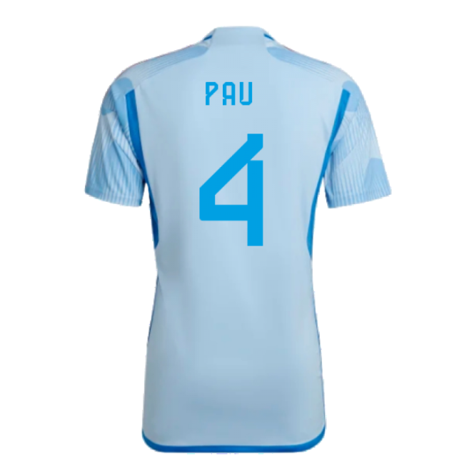 2022-2023 Spain Away Shirt (Pau 4)-Football Shirts Shop