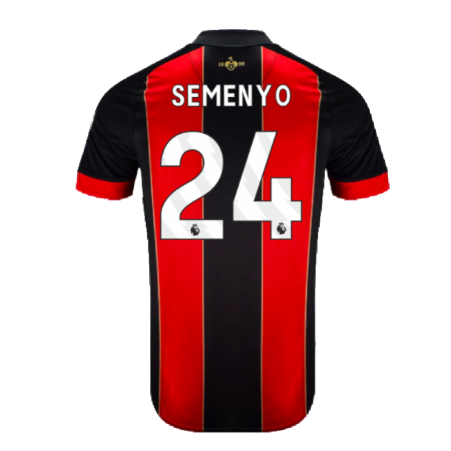 2024-2025 Bournemouth Home Shirt (Semenyo 24)-Football Shirts Shop