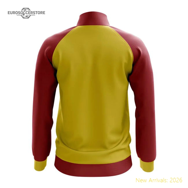 Mali Concept Football Track Jacket (Yellow)-Football Shirts Shop